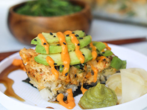 Sushi-Crab-Bake