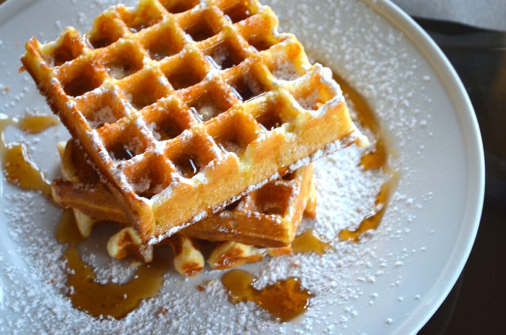 What makes Belgian Waffle Crispy