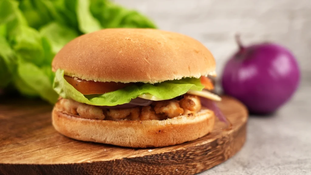 Is it OK to eat chicken burger?