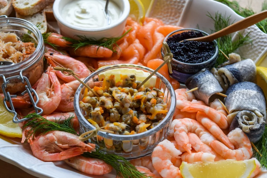 What to serve with a fish platter?