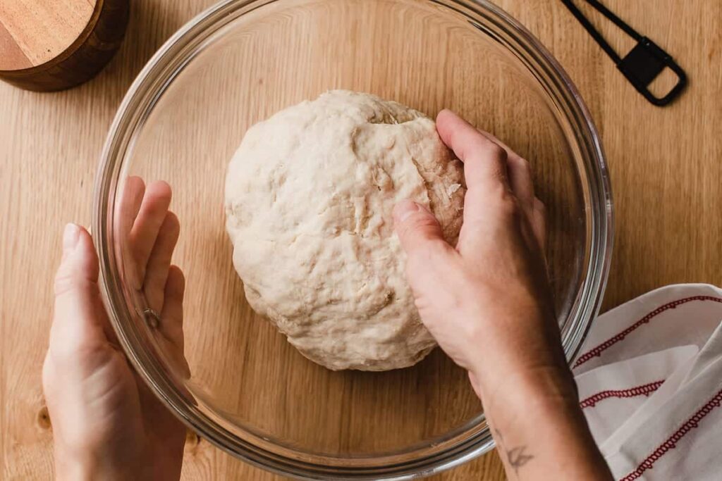 Quick sourdough discard tortillas