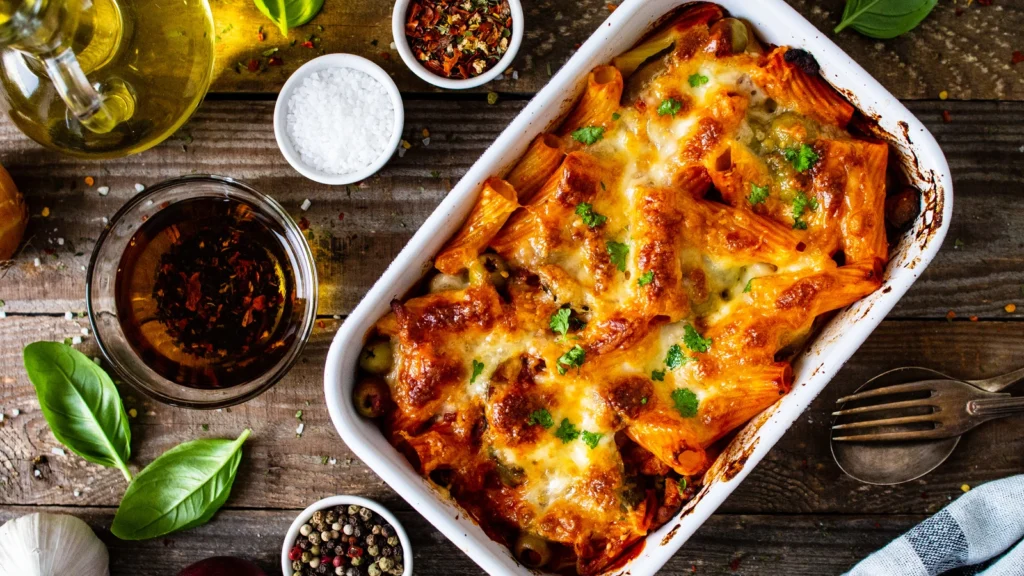 How do you keep baked spaghetti from drying out?