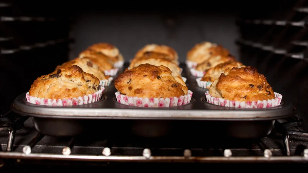 What is the secret to making moist muffins