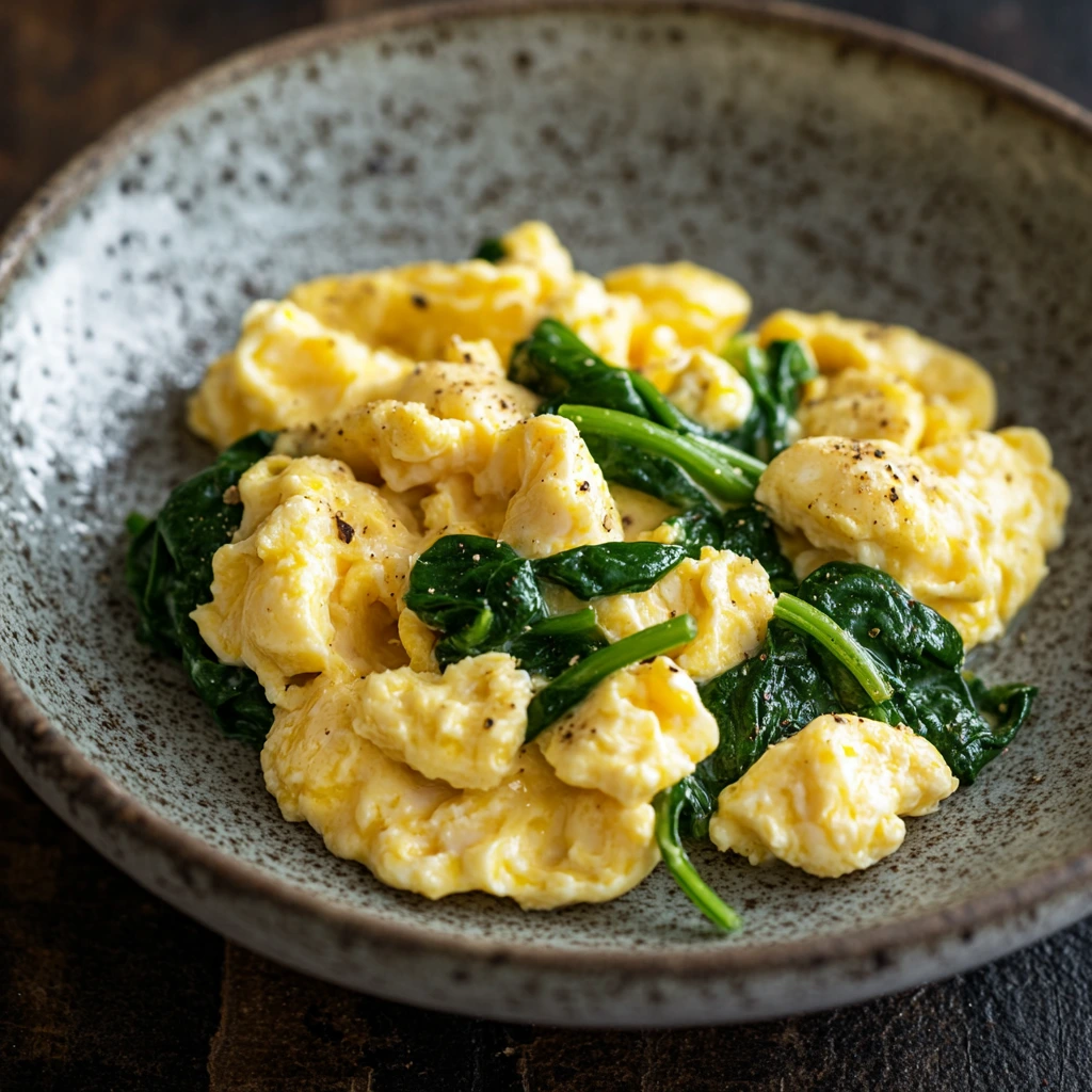 Can I eat spinach and egg together?