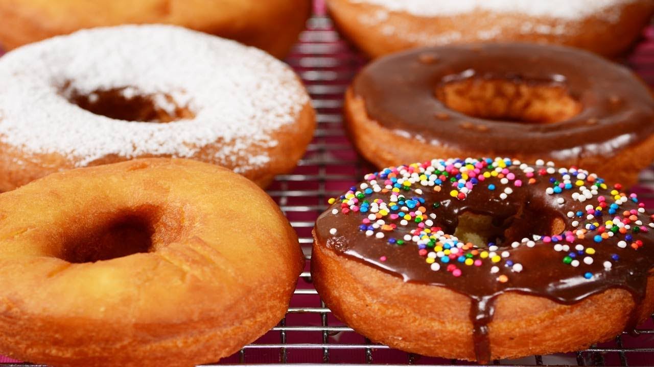 Are cake donuts fried or baked