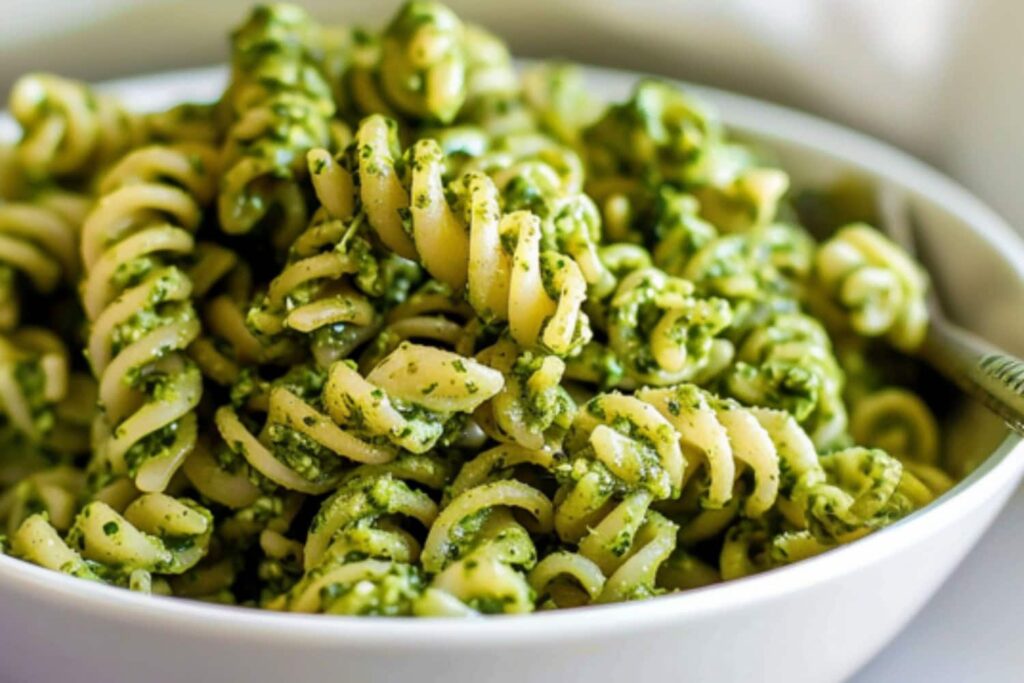 Pasta Goes Best with Pesto