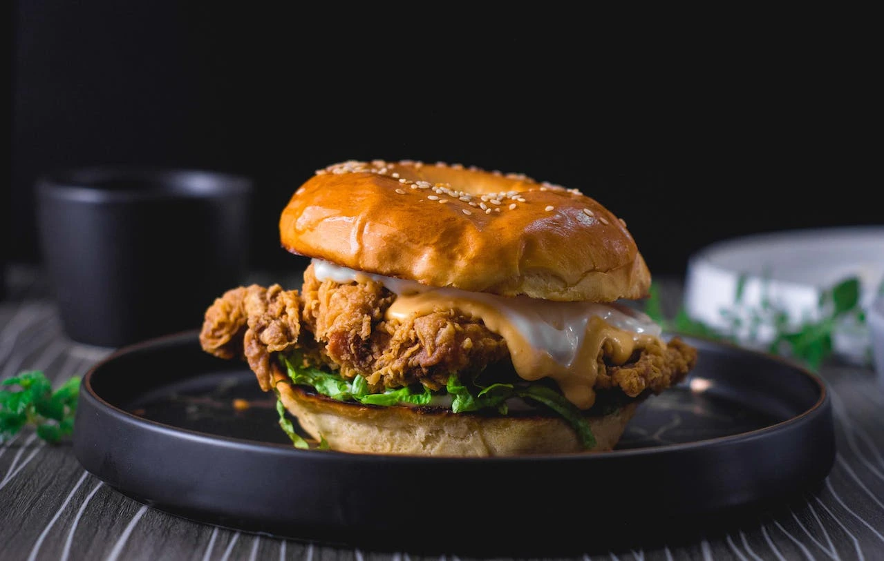 Is it OK to eat chicken burger?