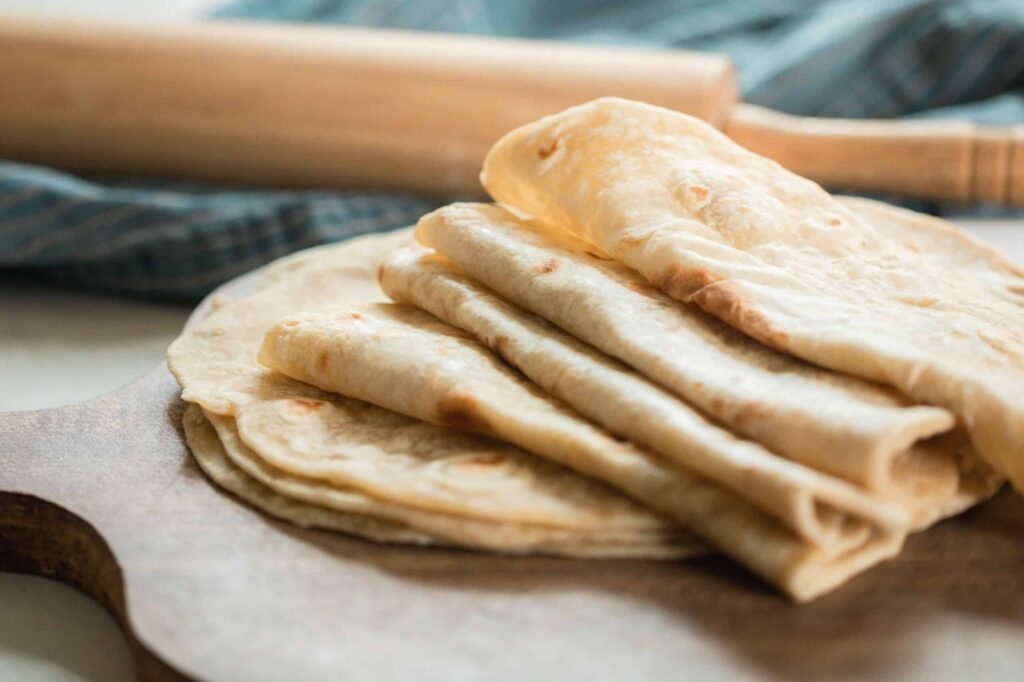 Simple sourdough tortilla recipe