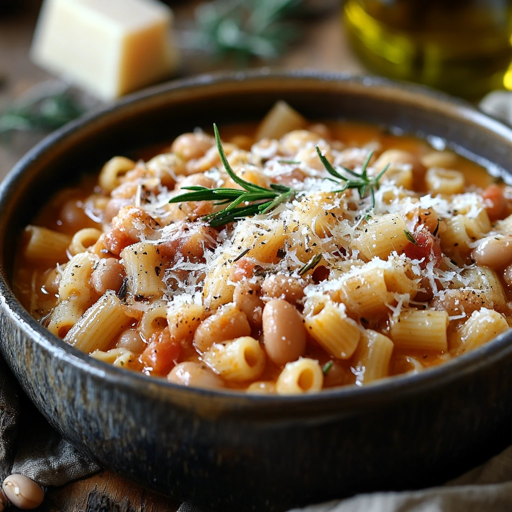 What is the difference between pasta fagioli and minestrone?