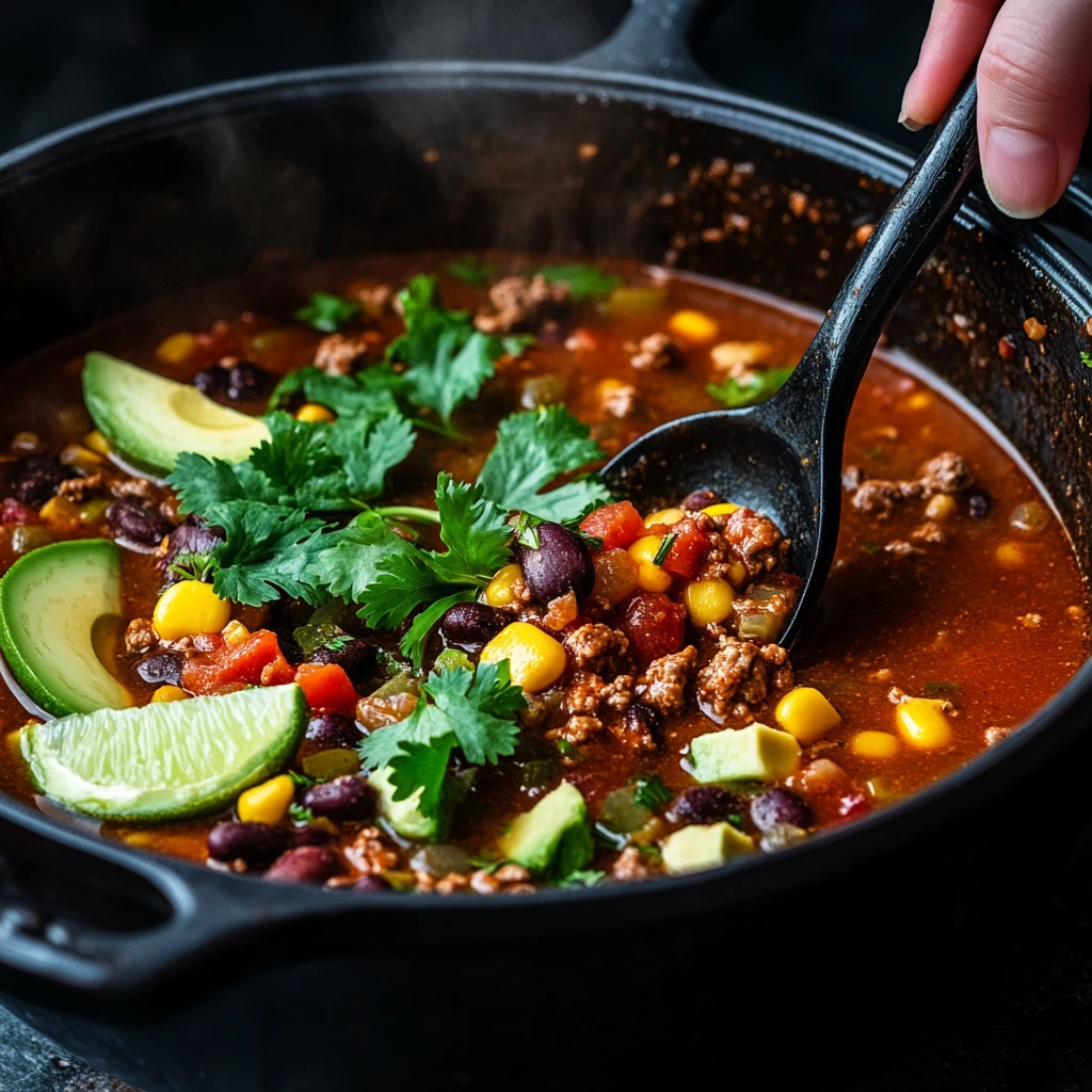 How do you reduce the spice in taco soup