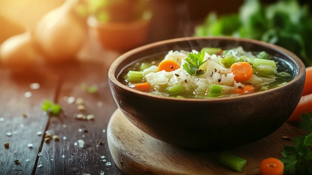 Why do you lose weight on the cabbage soup diet?